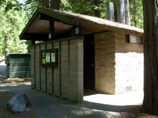 Picture of campground toilets